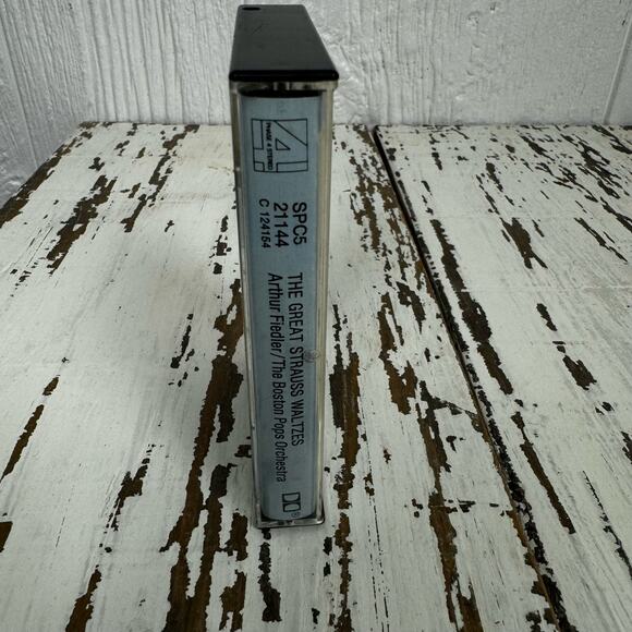 Arthur Fiedler and The Boston Pops Orchestra The Blue Danure Cassette Tape Vtg - Picture 3 of 5